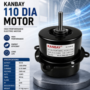 Kanbay 110 DIA High-Performance Electric Cooler Motor (90W, 1200 RPM)